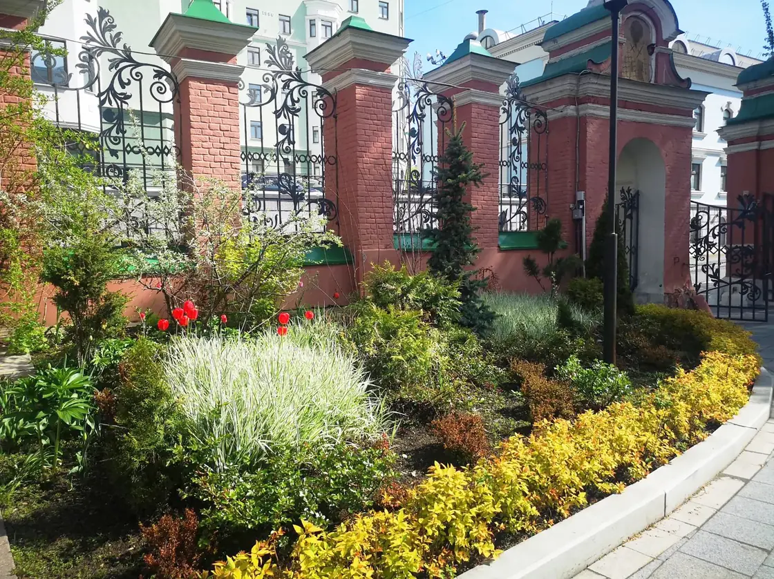 Посадки у входных ворот