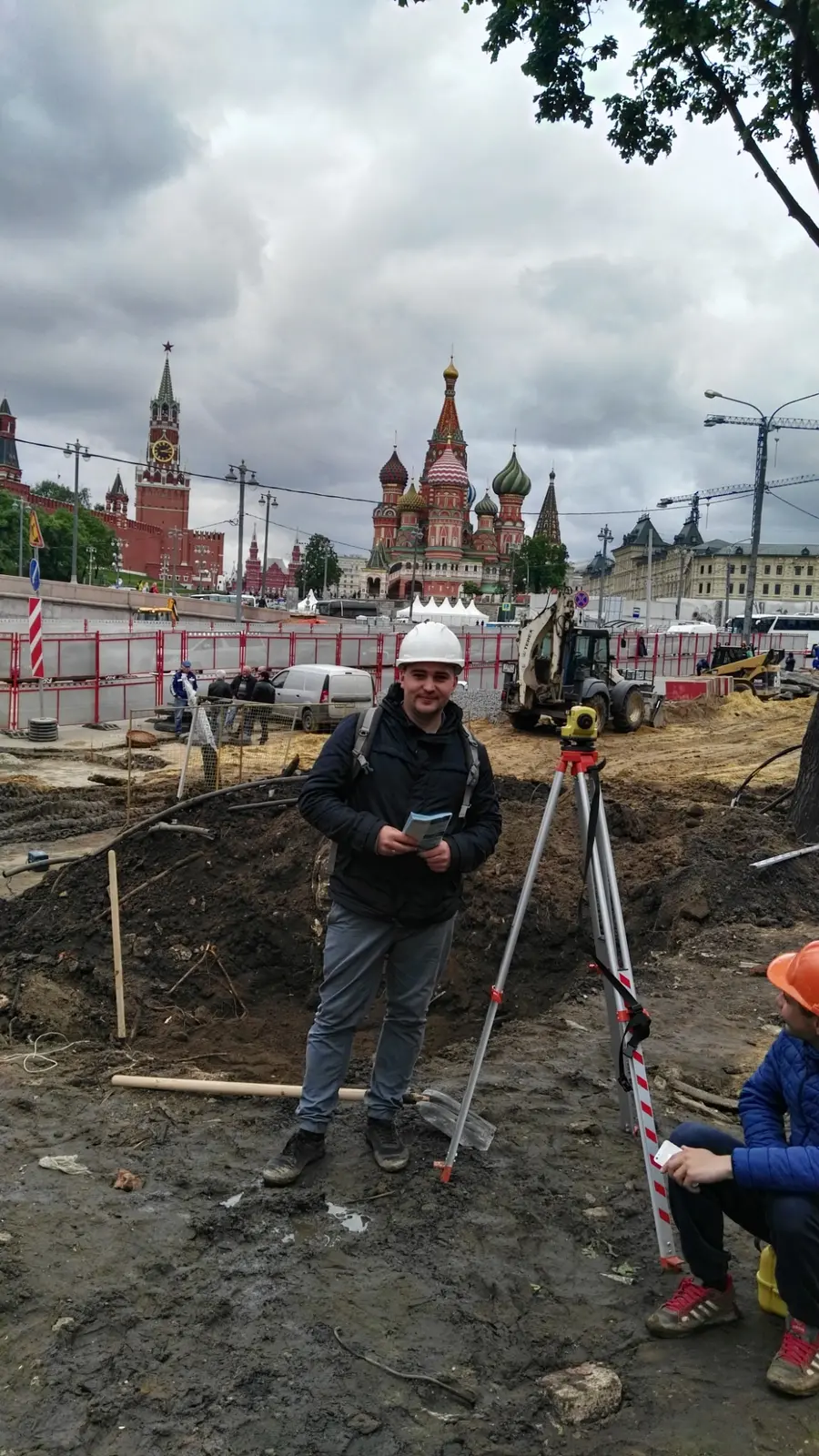 Илья Трусов на площадке